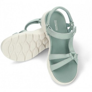 SKECHERS SANDALI GO WALK FLEX 141451 SAGE