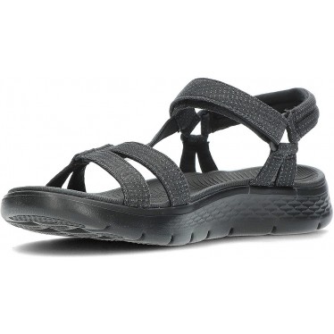 SKECHERS SANDALI GO WALK FLEX 141451 BLACK