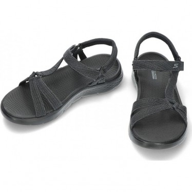 SKECHERS SANDALI GO WALK FLEX 141451 BLACK