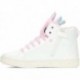 GEOX j468wa j skylin stivaletto da bambina WHITE