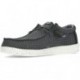 SCARPE IN RETE SPORTIVA DUDE WALLY 40403 NEGRO