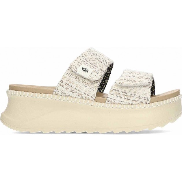 Sandali da donna HEYDUDE Delray Slide Surf Baja 43210 TAN_MULTI Sandali da donna HEYDUDE Delray Slide Surf Baja 43210 TAN_MULTI