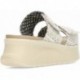 Sandali da donna HEYDUDE Delray Slide Surf Baja 43210 TAN_MULTI
