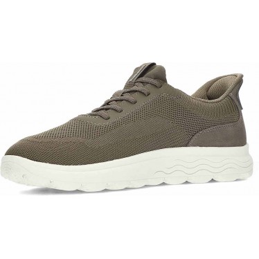 Scarpe da ginnastica GEOX Spherica Plus U55MPA da uomo MILITARY