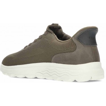 Scarpe da ginnastica GEOX Spherica Plus U55MPA da uomo MILITARY