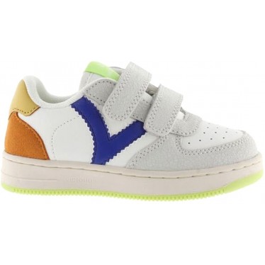Victoria 1124124 Scarpe sportive da uomo in pelle scamosciata screpolata AZUL