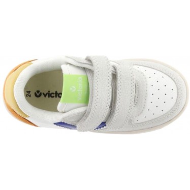 Victoria 1124124 Scarpe sportive da uomo in pelle scamosciata screpolata AZUL