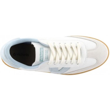 VICTORIA Berlin Cliclista Sneakers da donna 1126206 CELESTE