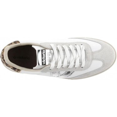 Victoria 1126209 Berlin Leopard Sneakers da donna PLATA