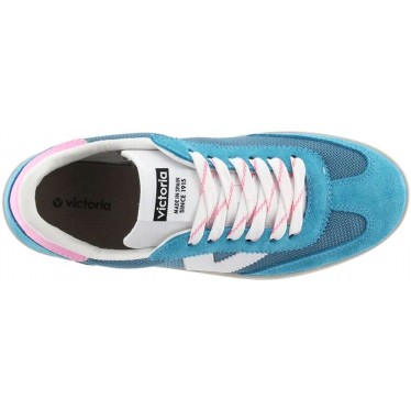 Victoria 1126211 Berlin Suede Scarpa sportiva da donna TURQUESA
