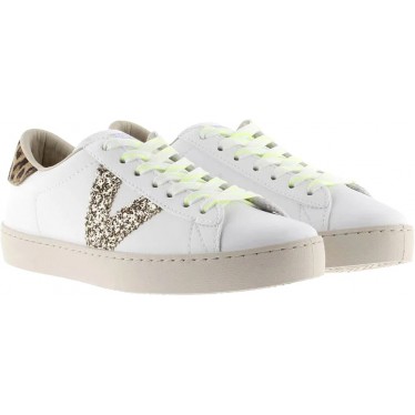 Victoria 1126213 Berlin Animal Print Scarpe sportive da donna PLATINO