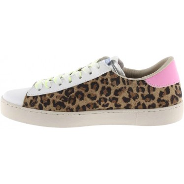Victoria 1126214 Sneakers da donna in pelle scamosciata con stampa animalier LEOPARDO