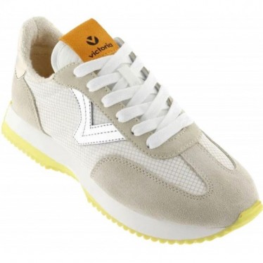 Victoria 1134112 Cosmos Nylon Metal Sneakers da donna BEIGE