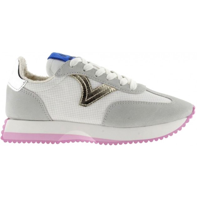 Victoria 1134112 Cosmos Nylon Metal Sneakers da donna GRIS