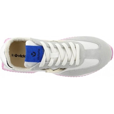 Victoria 1134112 Cosmos Nylon Metal Sneakers da donna GRIS