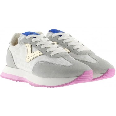 Victoria 1134112 Cosmos Nylon Metal Sneakers da donna GRIS