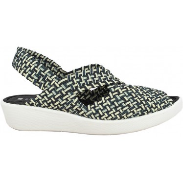 Sandali Doctor Cutillas 13408 Intreccio elastico NEGRO