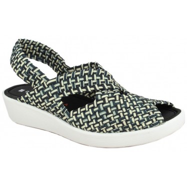 Sandali Doctor Cutillas 13408 Intreccio elastico NEGRO