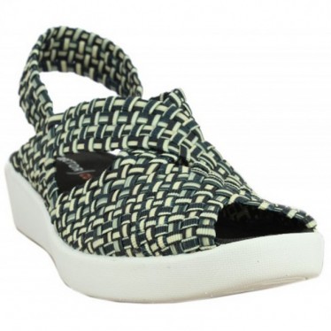 Sandali Doctor Cutillas 13408 Intreccio elastico NEGRO