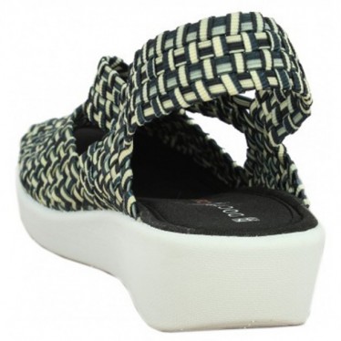 Sandali Doctor Cutillas 13408 Intreccio elastico NEGRO