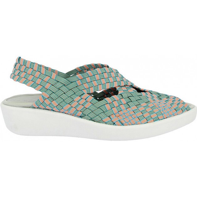 Sandali Doctor Cutillas 13410 Intreccio elastico MENTA