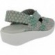 Sandali Doctor Cutillas 13410 Intreccio elastico MENTA