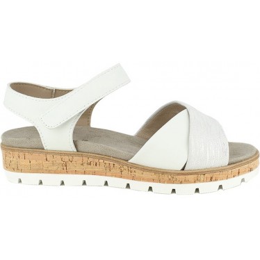 Sandali Doctor Cutillas 37104 Pelle autoadesiva BLANCO