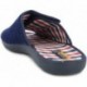 Pantofole Doctor Cutillas 1452 Larghezza adattabile MARINO