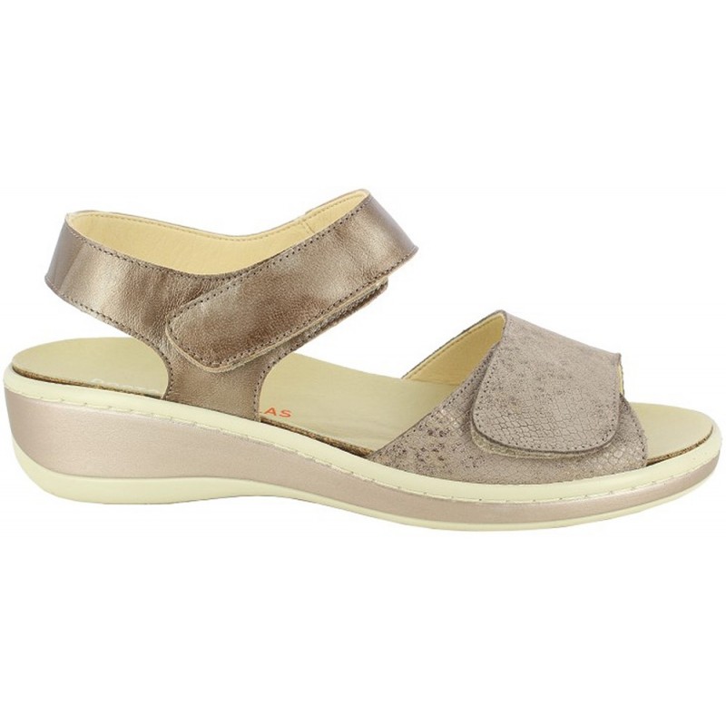 Sandali Doctor Cutillas 48382 Larghezza adattabile TAUPE
