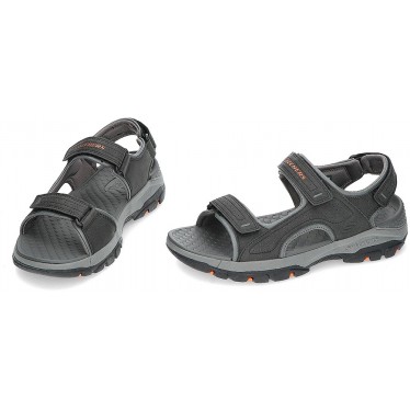 Sandali da uomo Skechers Tresmen-Garo 204105 BLACK