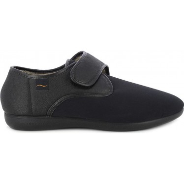 DOTTOR CUTILLAS SALOU 1506 PANTOFOLA DOMESTICA NEGRO