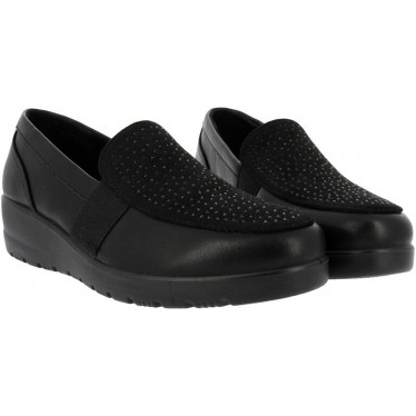 Mocassini da donna Doctor Cutillas 45410 Bright NEGRO