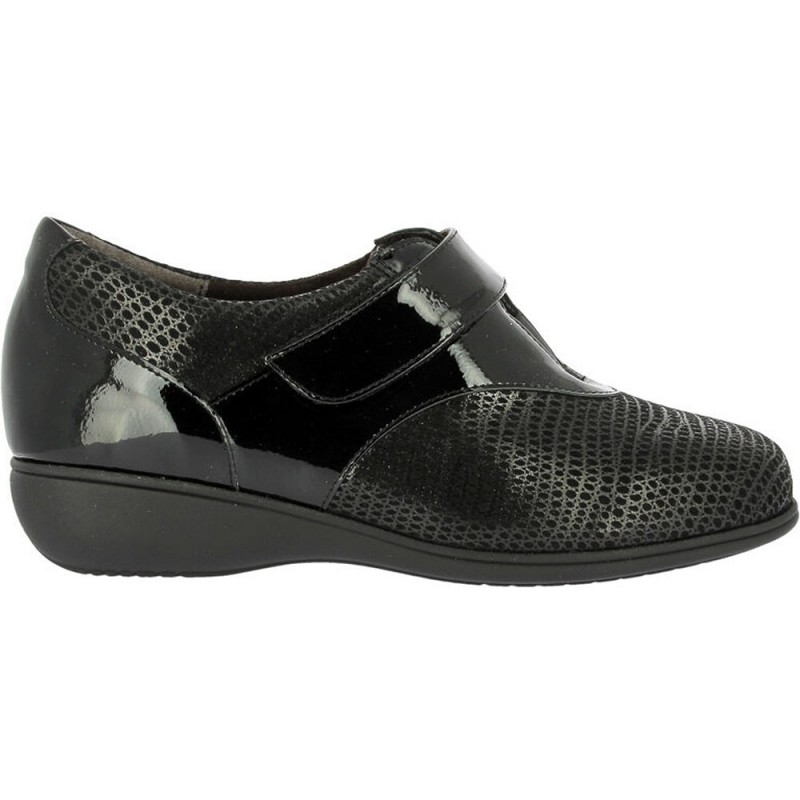 Scarpe da donna Doctor Cutillas 53578 Pelle verniciata NEGRO