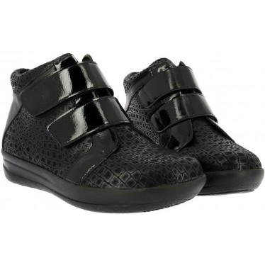Stivaletti da donna Doctor Cutillas 50751 Escamas NEGRO