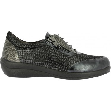 Sneakers da donna Doctor Cutillas 43528 Cerniera laterale ANTRACITA