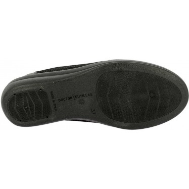 Sneakers da donna Doctor Cutillas 43528 Cerniera laterale ANTRACITA