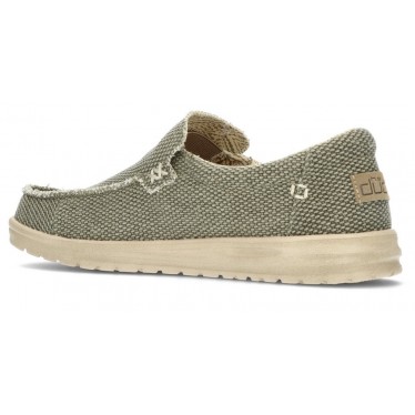 SCARPE INTRECCIATE DUDE MIKKA ARMY_GREEN