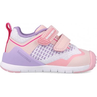 Scarpe sportive da donna Biomecanics 252131 Sport Mesh BLANCO_ROSA_B113