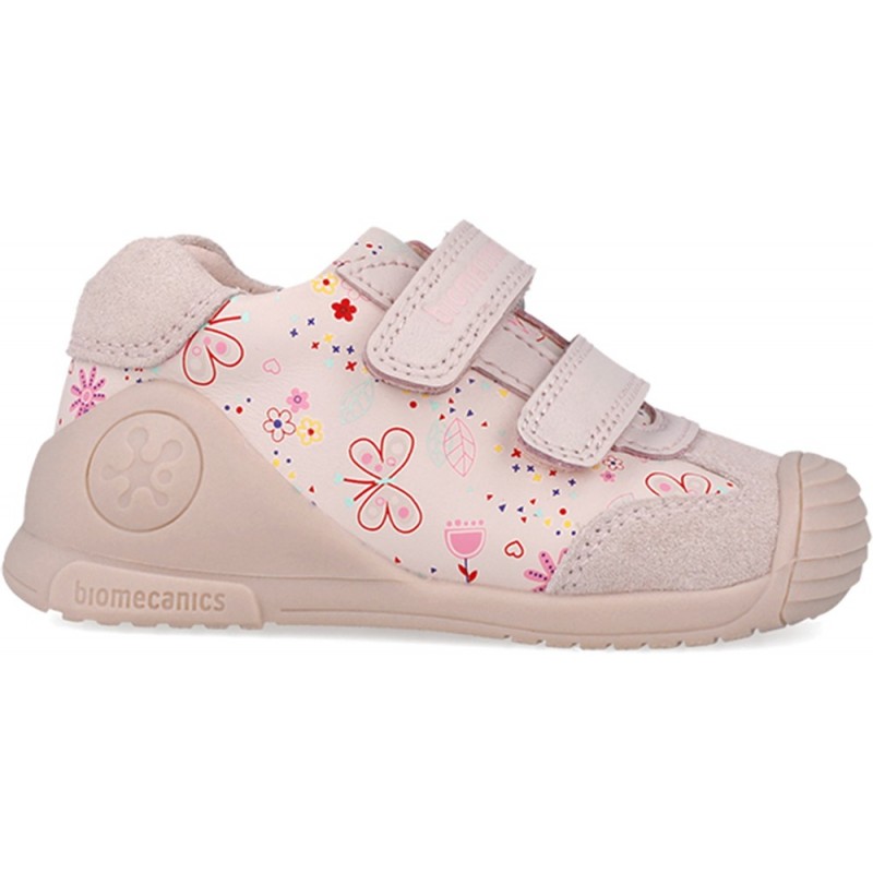 Biomecanics 252100 Scarpe sportive da bambina con stampa a farfalla COTTON_A779