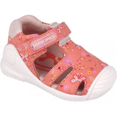 Biomecanics 252101 Sandali con stampa a farfalla per bambina CANTALUPE_A833