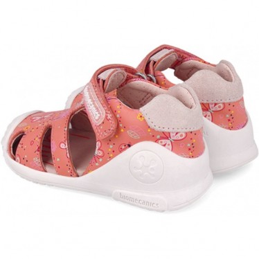 Biomecanics 252101 Sandali con stampa a farfalla per bambina CANTALUPE_A833