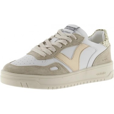 SNEAKERS VICTORIA 1257119 SEOUL METALLO PLATINO