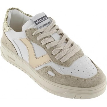 SNEAKERS VICTORIA 1257119 SEOUL METALLO PLATINO