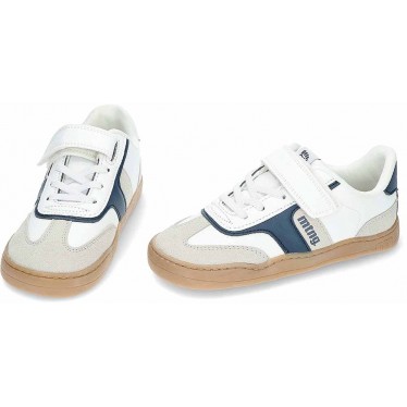 MTNG Free 48942 scarpe a piedi nudi per bambini WHITE_NAVY