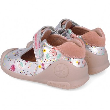 Biomecanics 252102 Sandali stampati per bambina PLATA_B198