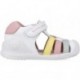 Biomecanics 252104 Sandali casual con cinturini per ragazze BLANCO_MULTI_C310