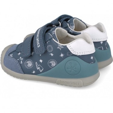 Scarpe sportive stampate per ragazzi Biomecanics 252115 PETROL_A556