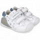 Scarpe sportive stampate per ragazzi Biomecanics 252115 BLANCO_INDIGO_B834