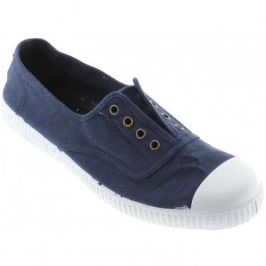 Victoria 106623 English 1915 Sneakers da donna in tela MARINO