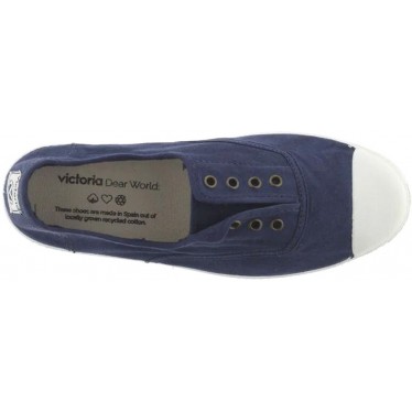 Victoria 106623 English 1915 Sneakers da donna in tela MARINO